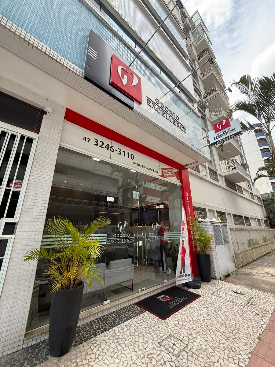 Fachada da Unidade Centro, na Rua 1101